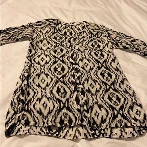Athleta Ikat print swim coverup Size XS